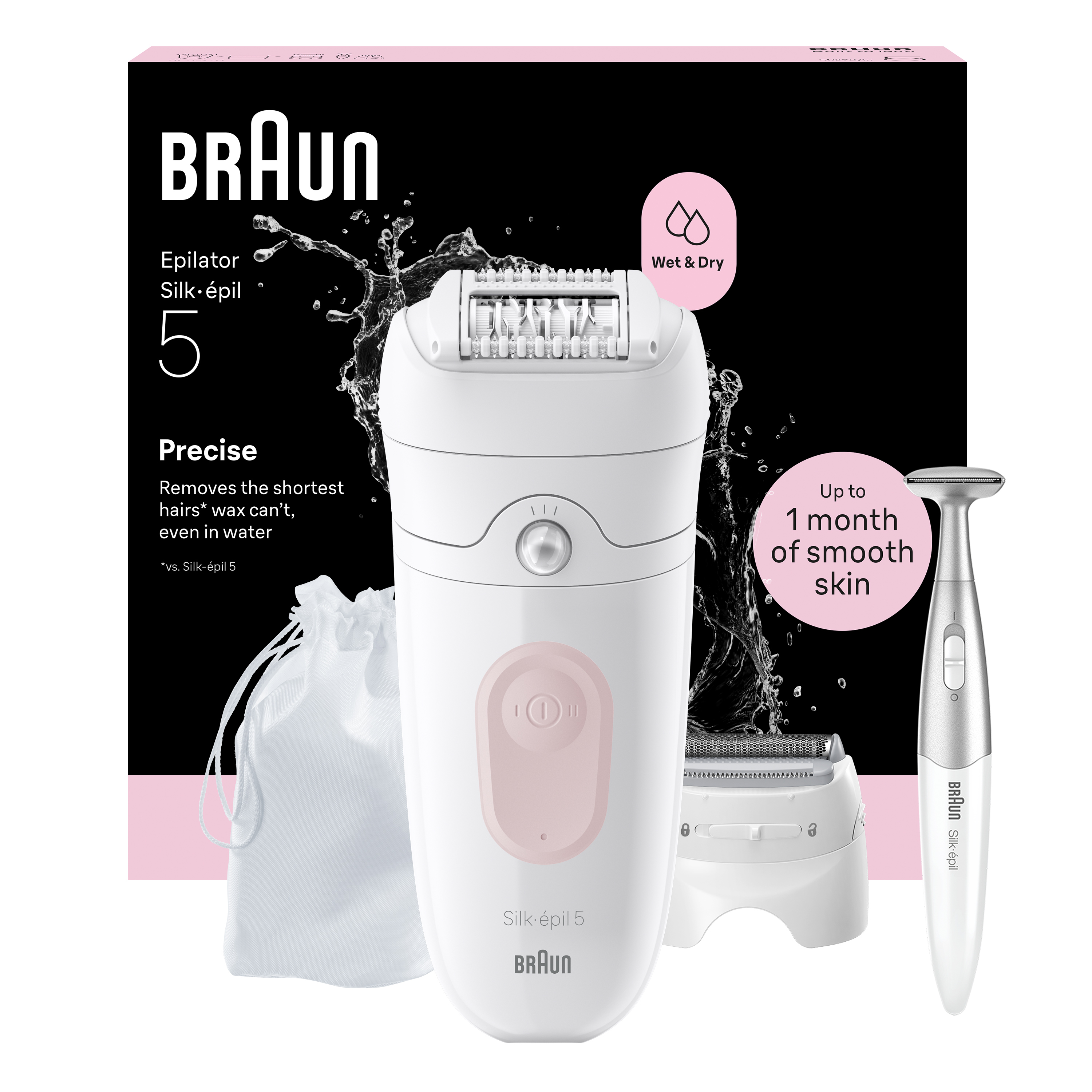 Braun Silk·épil 5 5-230 epilator Wet & Dry