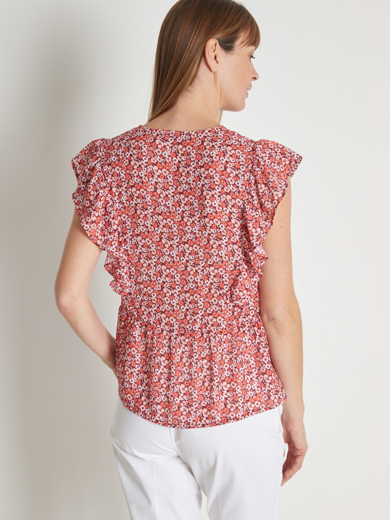 Blouse ample à basque