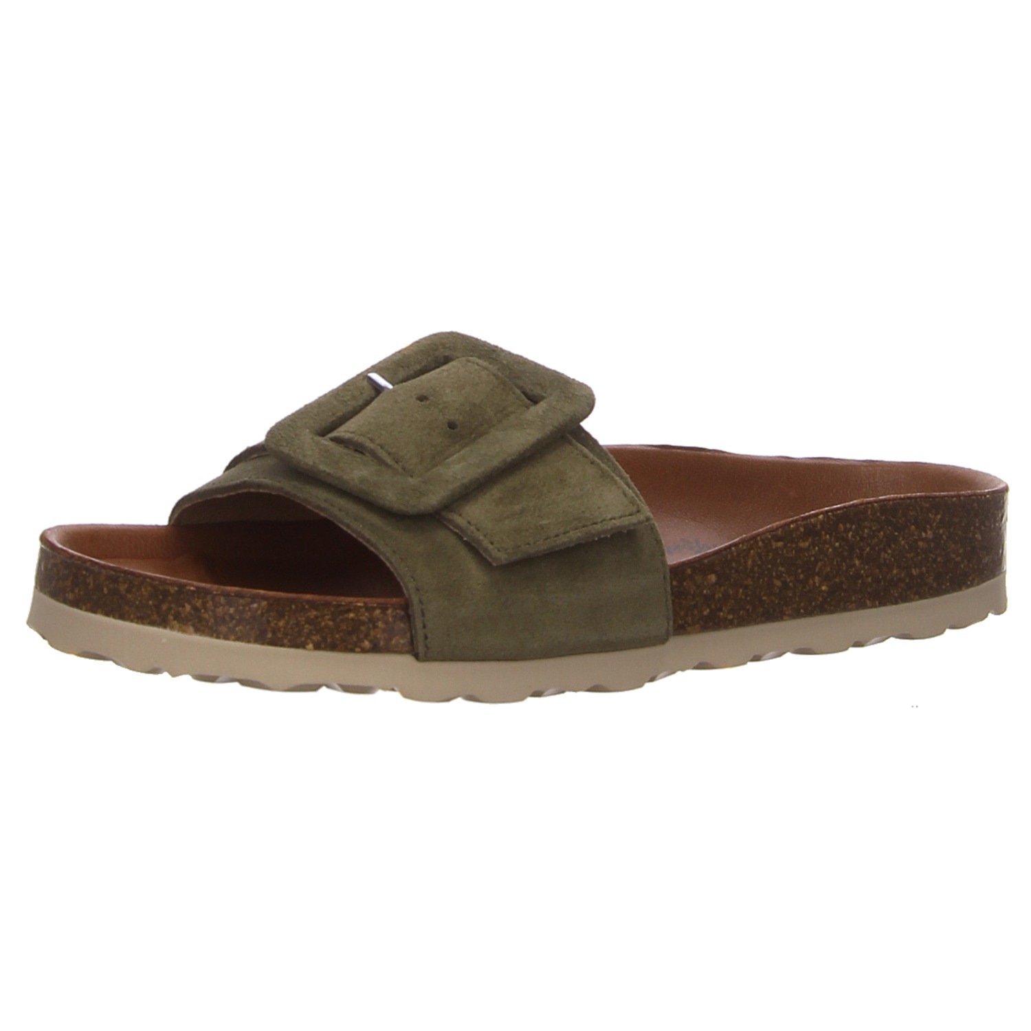 2 Go Shoe Pantoletten khaki grün