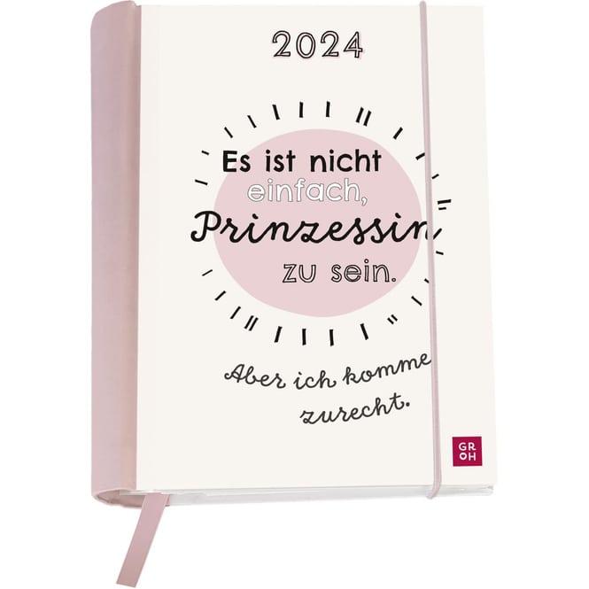 Taschenkalender - Es ist nicht einfach, Prinzessin zu sein... - 2024