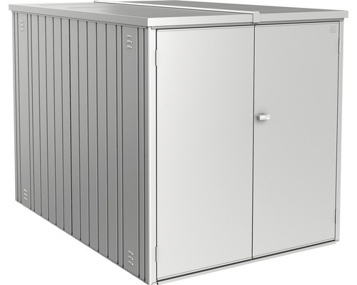 MiniGarage biohort 145 x 203 cm zilver metallic