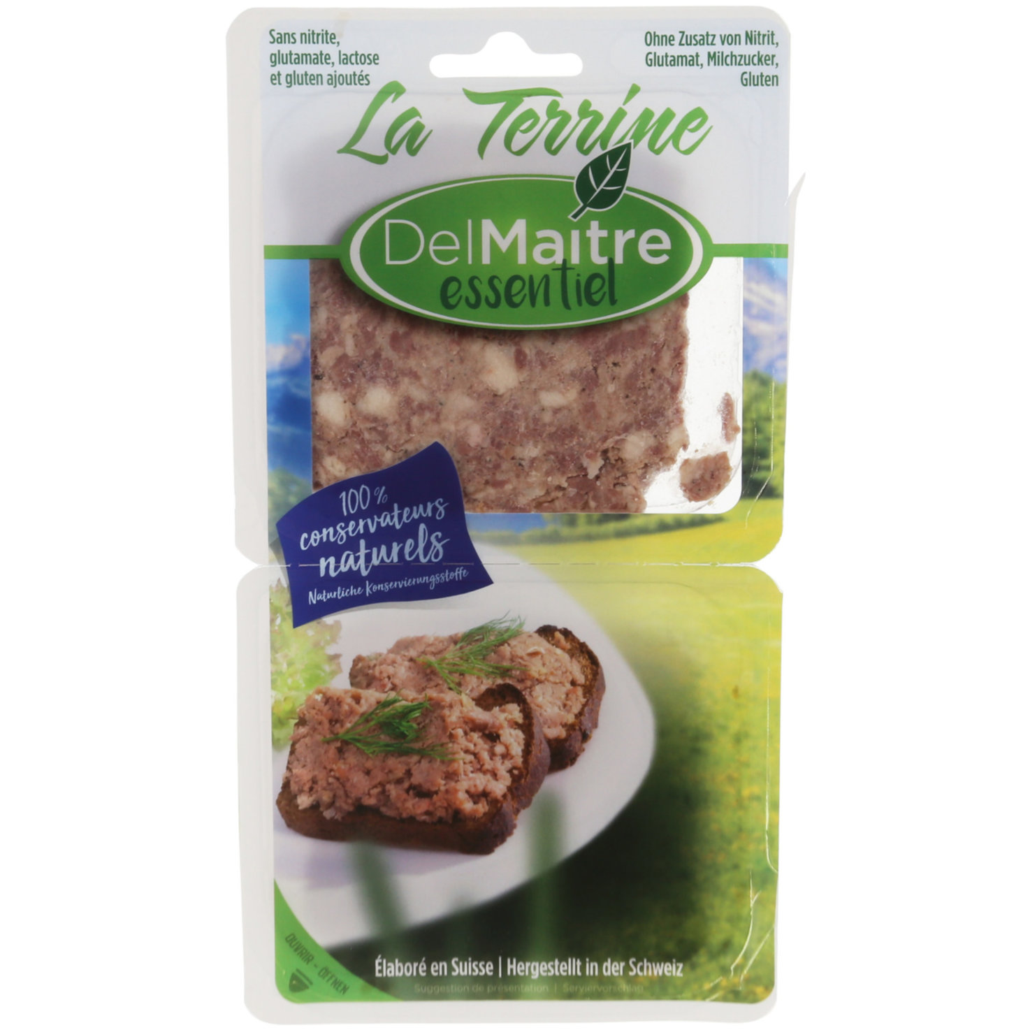 Del Maitre Pfeffer-Terrine ca.2x80g 160g