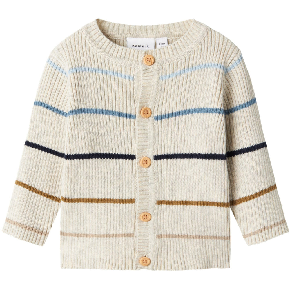 Køb Name It Peyote Melange Demikkel Strik Cardigan