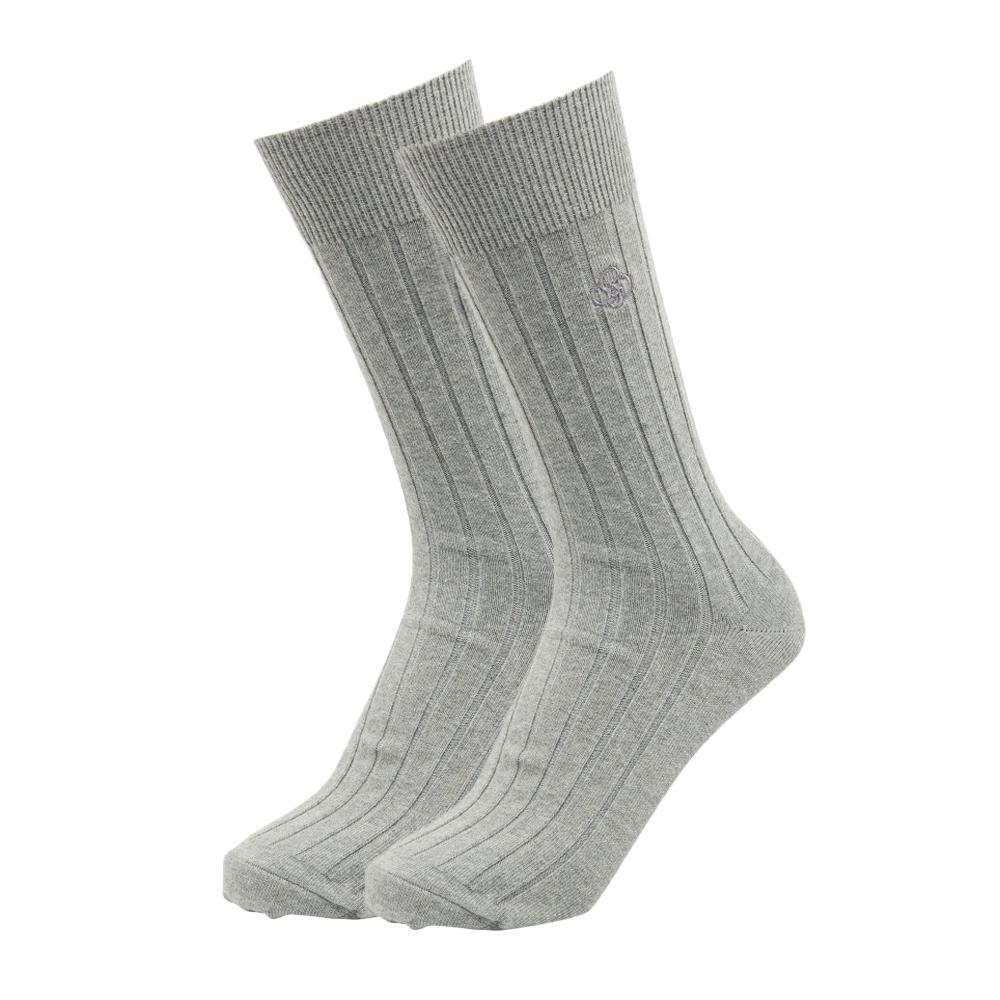 Superdry x1 Paire de Chaussettes Grises Homme SUPERDRY Core Rib Sock