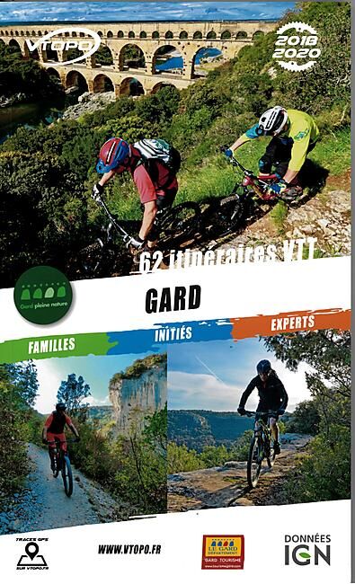 VTOPO GARD 62 ITINERAIRES VTT