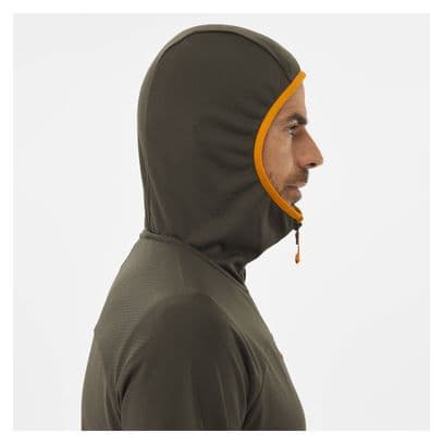 Polaire Millet Lokka Hoodie III Vert