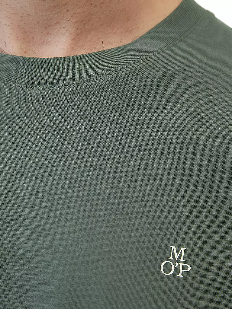 MARC O'POLO Langarmshirt  petrol