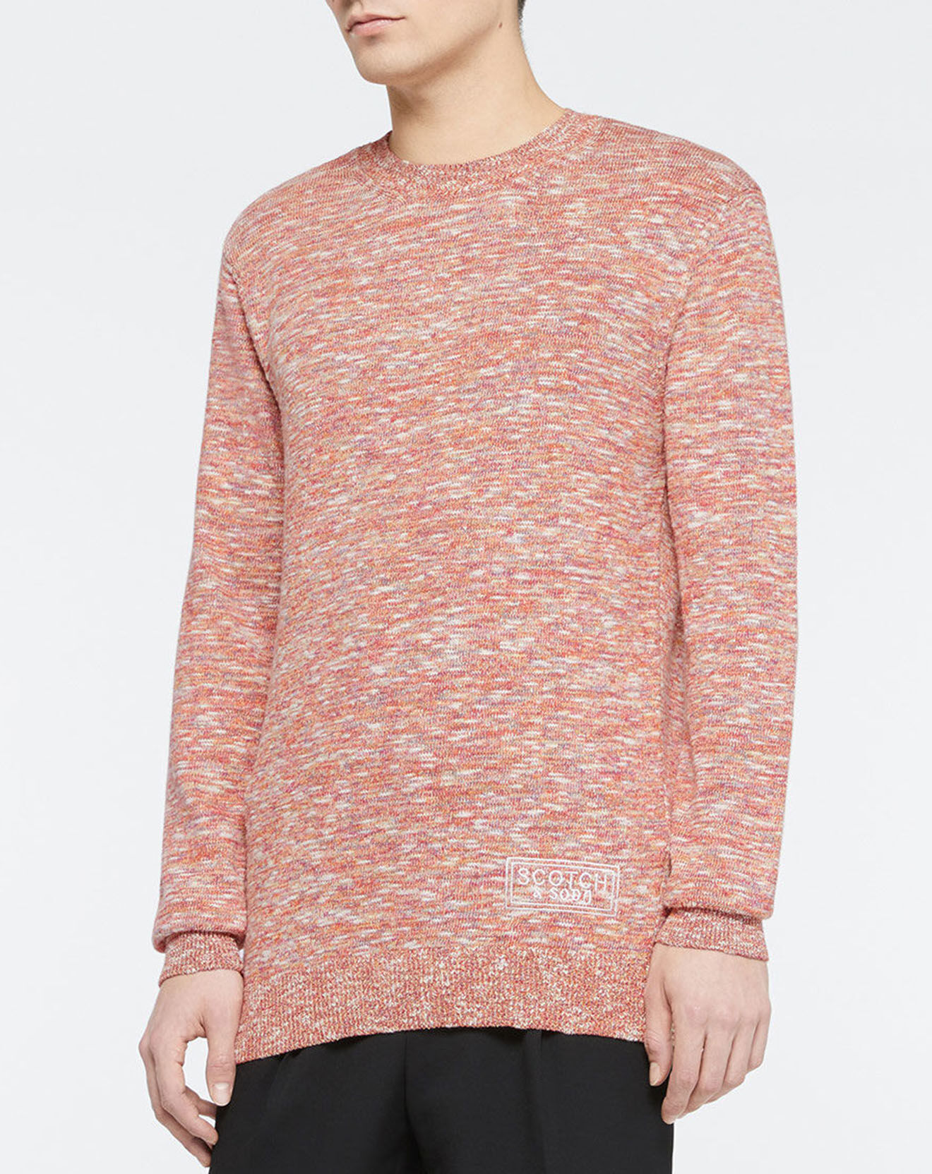 Scotch & Soda Pull Mouline rose