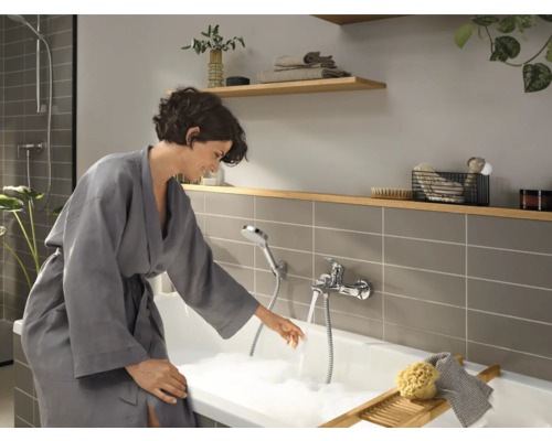 hansgrohe REBRIS E verchroomde badkraan 72450000