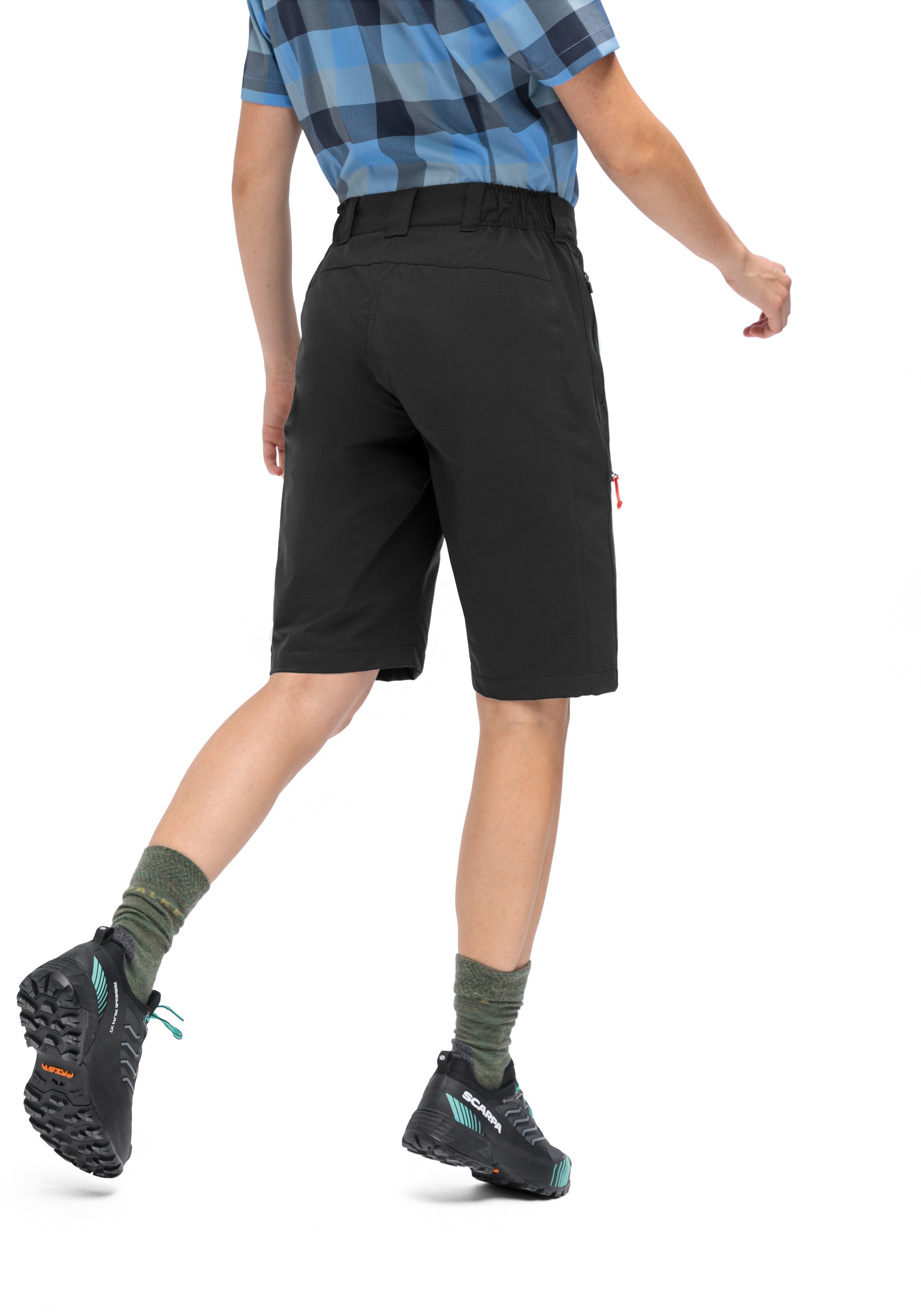 Maier Sports Outdoorhose »Lulaka Bermuda Loop«  Damen Shorts, kurze Wanderhose, Outdoor-Hose, 3 Taschen, Regular Fit