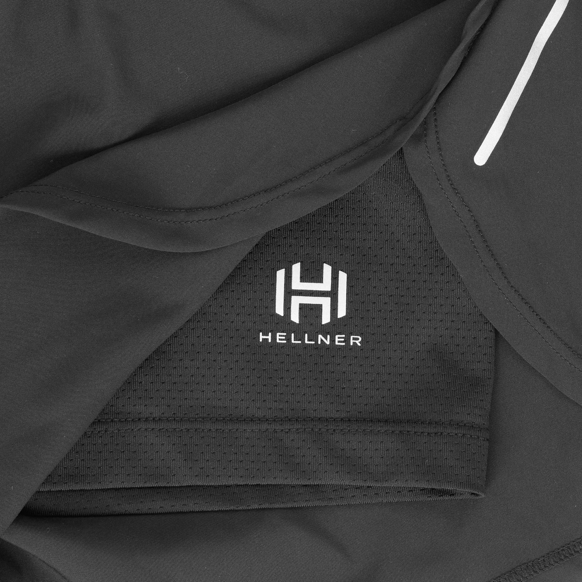 Hellner Women's Kelva 2-In-1 Running Long Tights Black Beauty/black Beauty