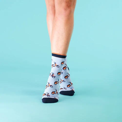 Chaussettes Maëva & Ugo gris