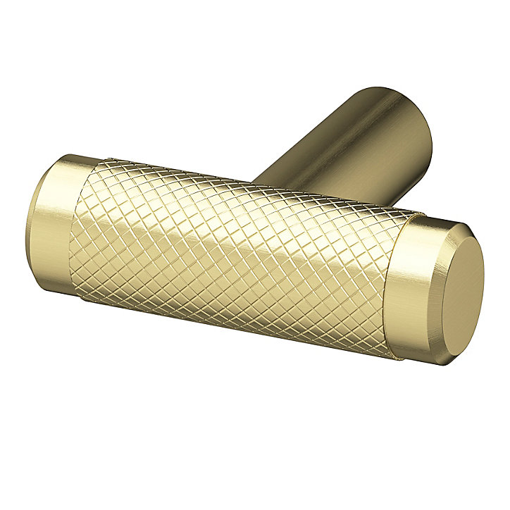 Bouton de meuble en T Irus GoodHome or Ø4 x l.1,2 cm x h. 3.5 cm