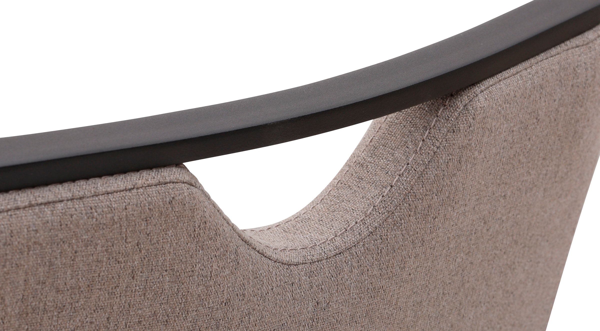 HELA Essgruppe »GISELLE Esszimmer, Essgruppe, Sitzgruppe TOPSELLER!« Set, 5er Set, Tisch plus 4 Stühle, 5 Stk. tlg. Esstisch U-Gestell Metall, Tischplatte mit Baumkante, OTTOs Choice