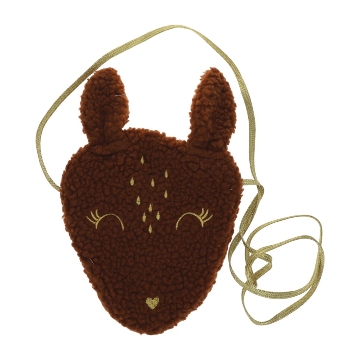 Sac biche bouclette marron Roodoudou