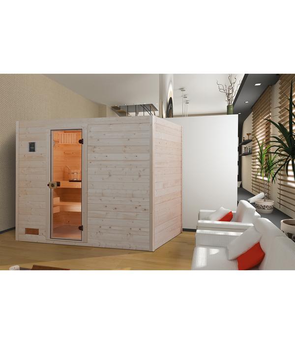 Weka Sauna Valida mit Glastür