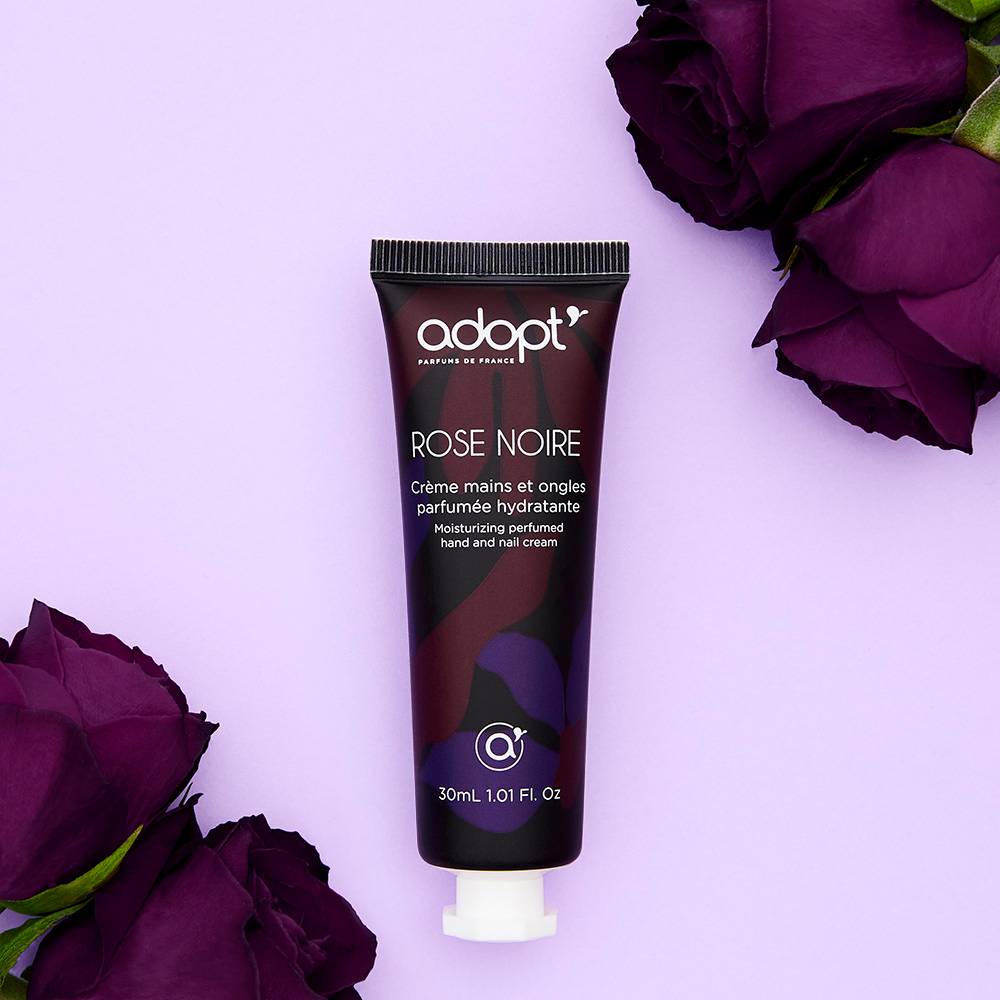 Rose noire Crème mains et ongles hydratante 30ml