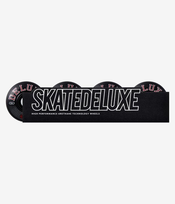 skatedeluxe Academy Club Classic ADV Rollen (black) 54mm 100A 4er Pack