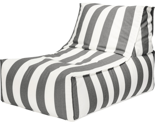 Buitenfauteuil Sitting Point Santorin Rock ca. 280 liter antraciet/wit 65x100x65 cm