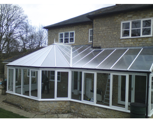 PRECIT Polycarbonaat holle kamerplaat helder 2500 mm x 980 mm x 16 mm