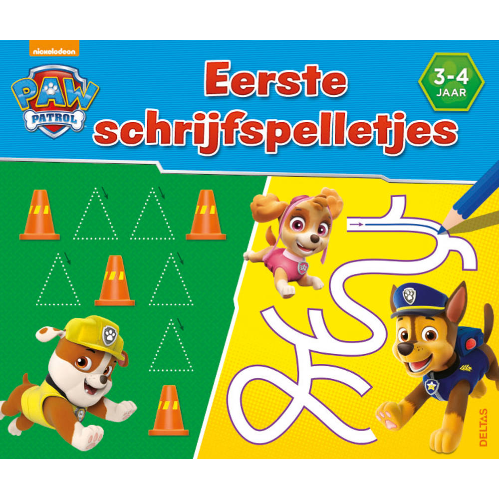 PAW Patrol eerste schrijfspelletjes