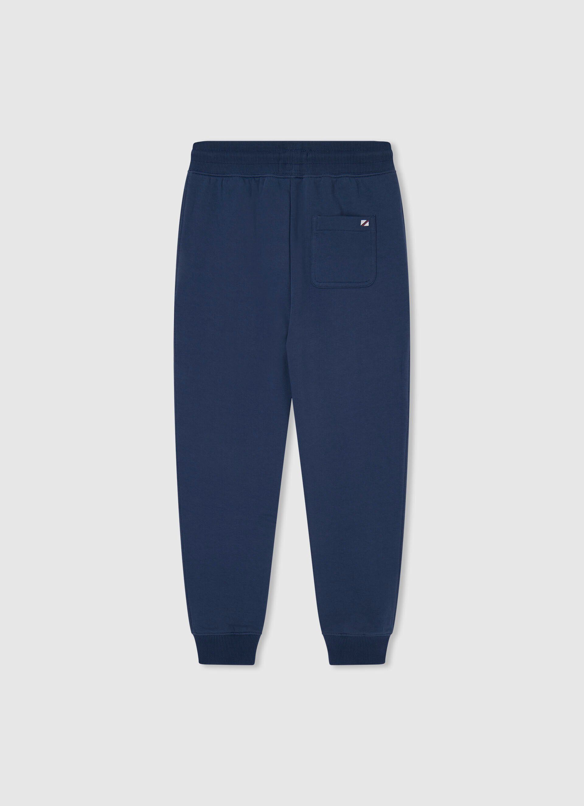 Calça Jogger com Logo Estampado - Jarman Azul