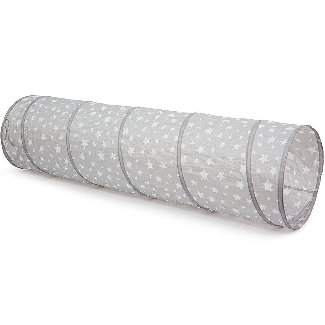 Kids concept speeltunnel star - grijs - 180 cm