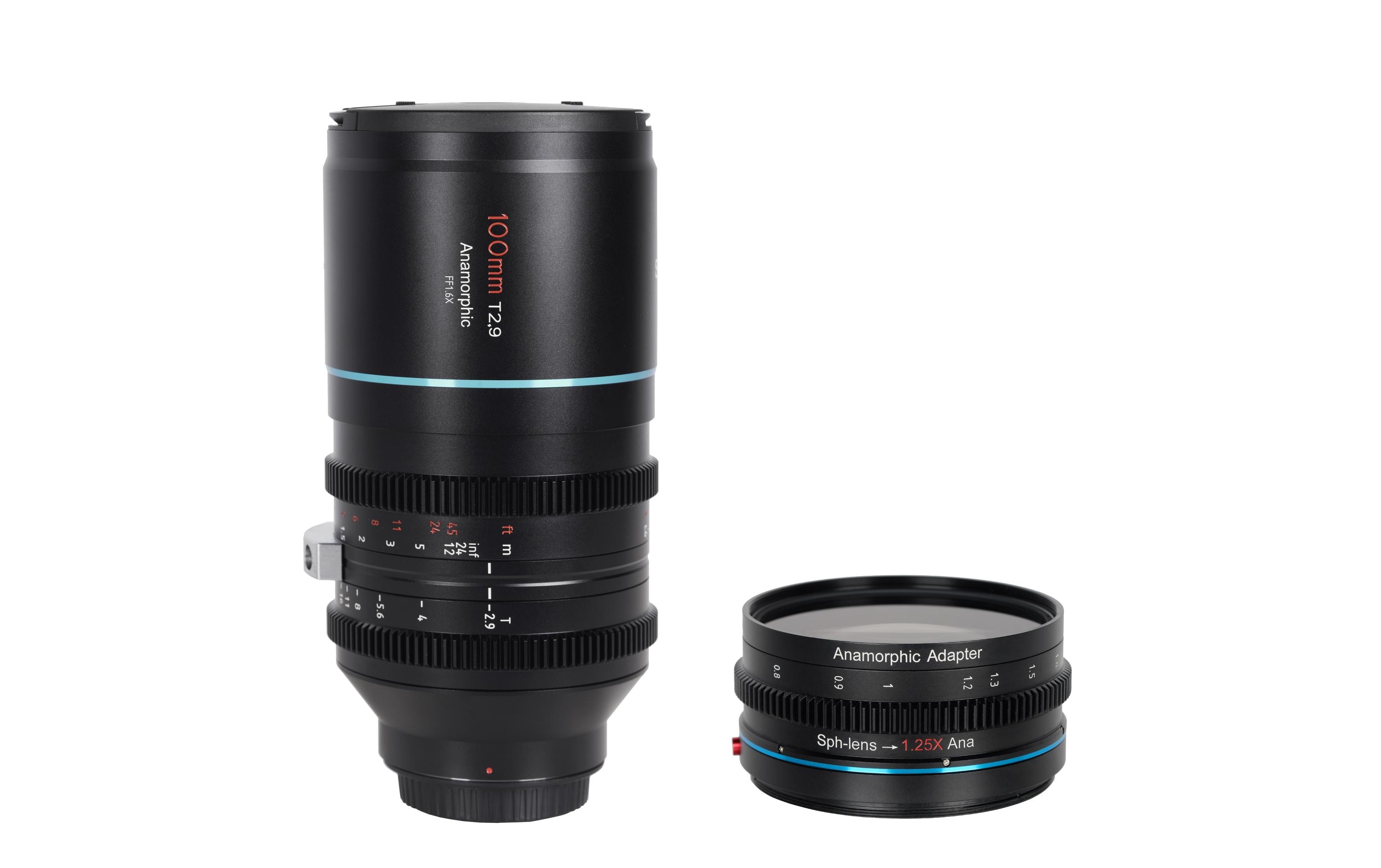 Festbrennweite Venus 100mm T/2.9 + 1.25x ADP – L-Mount<br>Anamorphotisches Vollformat-Objektiv mit 1.25x anamorphotischem Adapter