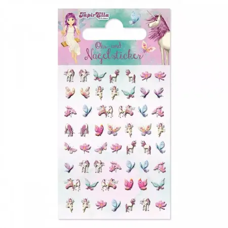 Lutz Mauder TapirElla Ohr- und Nagel Sticker, Einhorn und Elfe