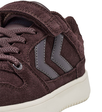 Hummel Schuhe - ST. Power Play Suede Jr - Fudge