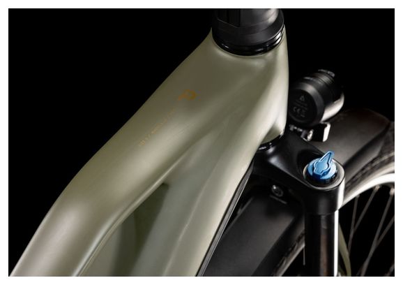 VTC Électrique Cube Kathmandu Hybrid Pro 800 Trapeze Shimano Cues 11V 800 Wh 700 mm Vert Dusty Olive 2025