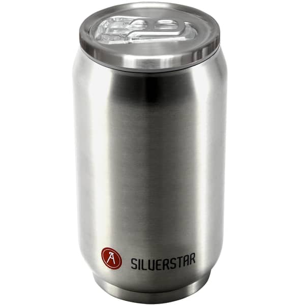 Bouteille isotherme LES ARTISTES PARIS LES ARTISTES PARIS PULL CAN'IT ISOTHERM 280ML METAL ARGENT BRIL/SILVERSTAR 19 METAL ARGENT BRIL/SILVERSTAR
