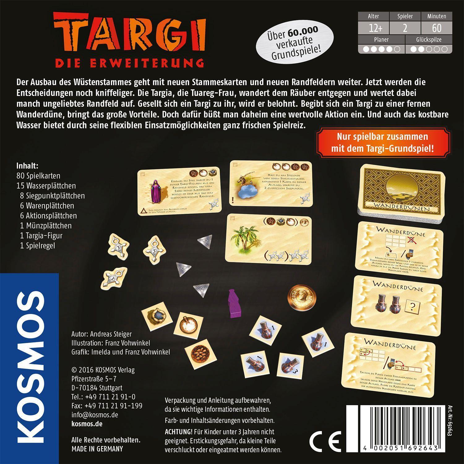 Targi, Die Erweiterung für 2 Spieler (Spiel-Zubehör)