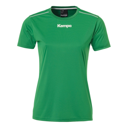 Camisa feminina Kempa verde em poliéster
