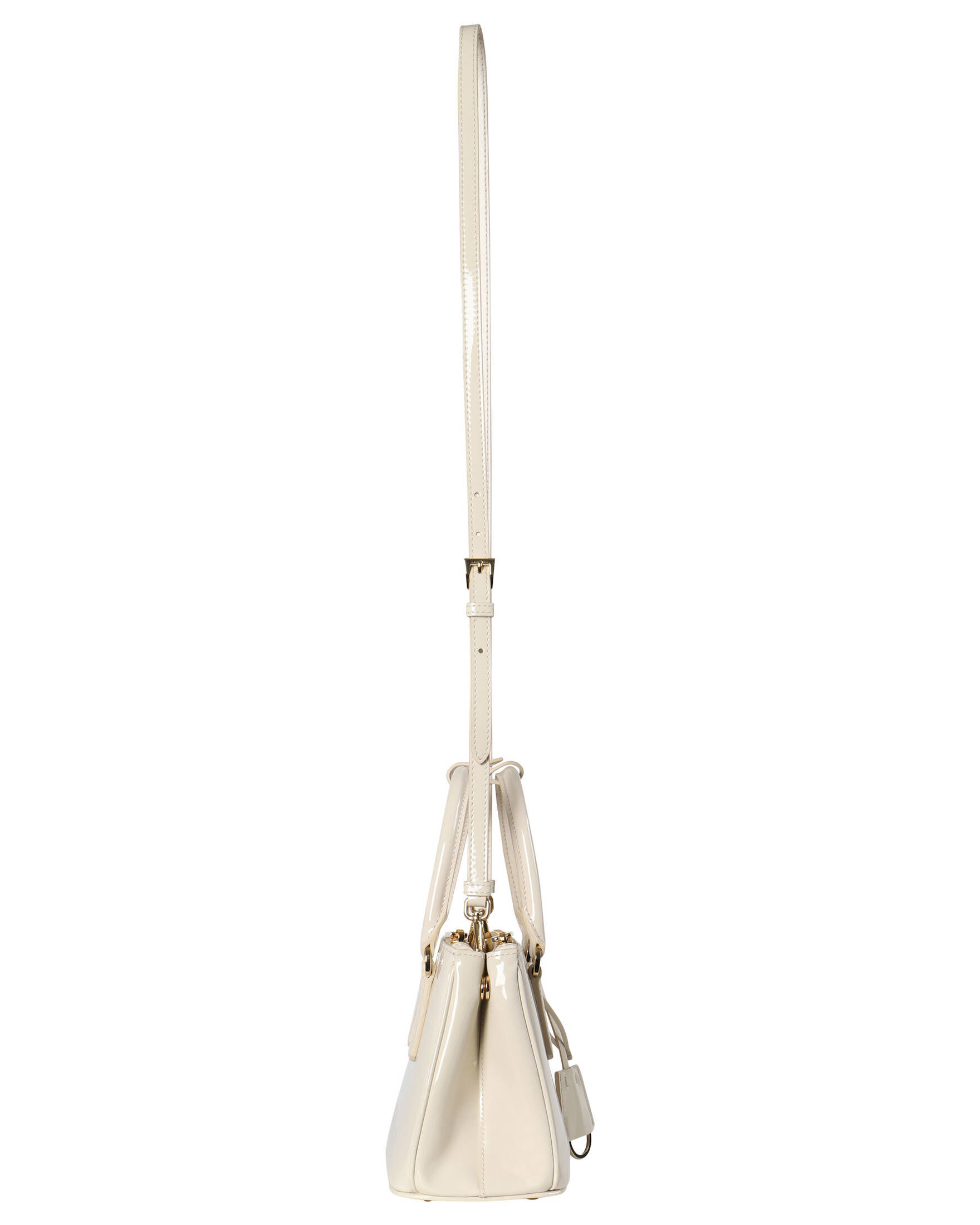 Prada| Damen Handtasche GALLERIA MINI BAG aus Lackleder