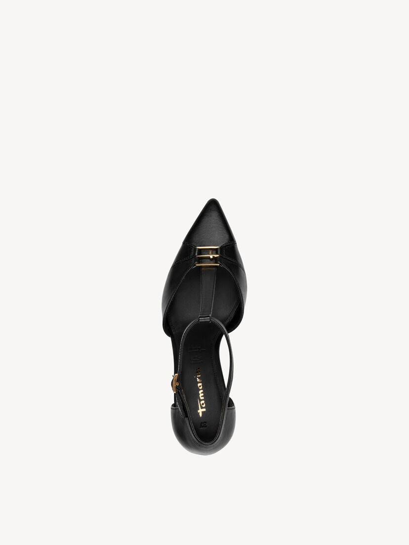 Leren Pumps - zwart