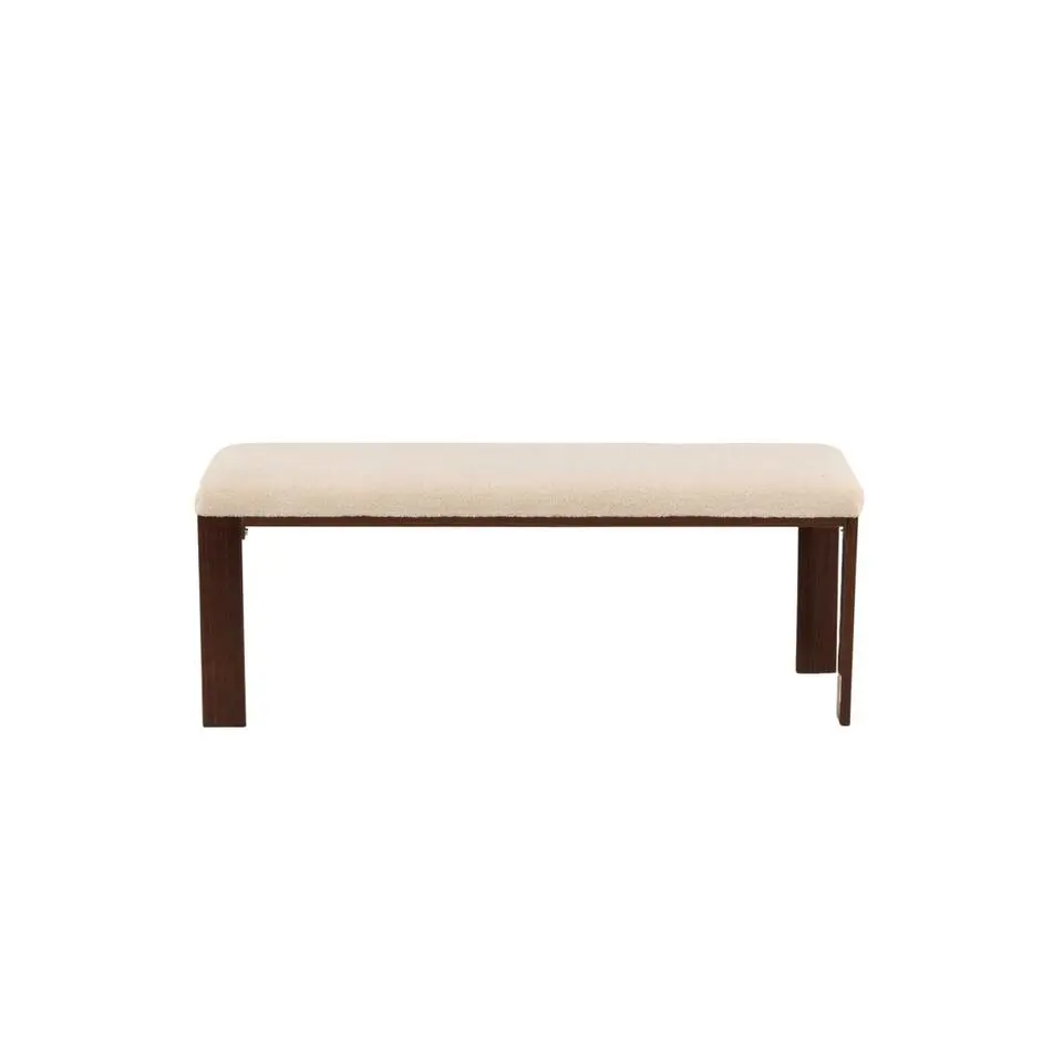 Svea - Noemi eetkamerbank - teddy - 120 cm