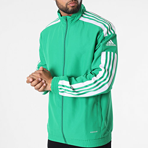 Veste Zippée A Bandes GP6447 Vert