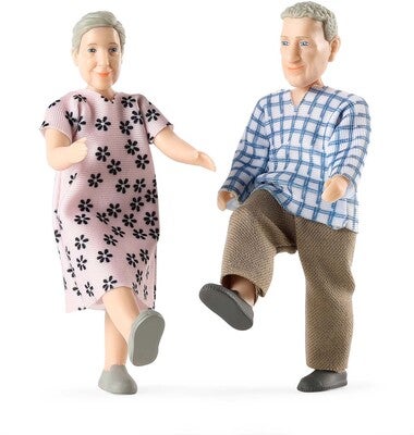 Lundby Dukkesett Gammelt Par Charlie