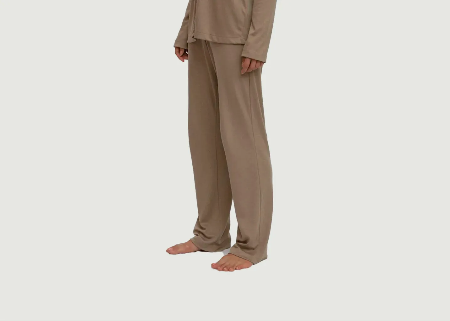 Pantalon de pyjama uni en tencel et coton bio Angarde
