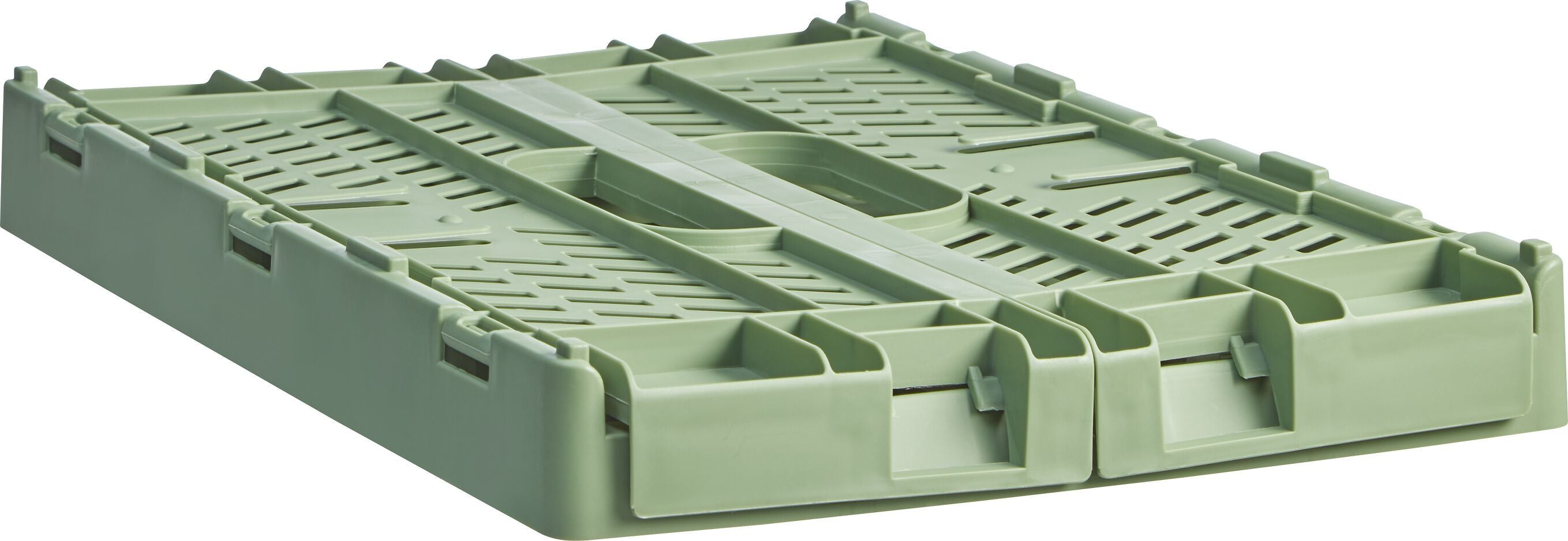 FELIX XL Klappbox - Grün / B: 50.3 cm x T: 33.2 cm x H: 5.7 cm