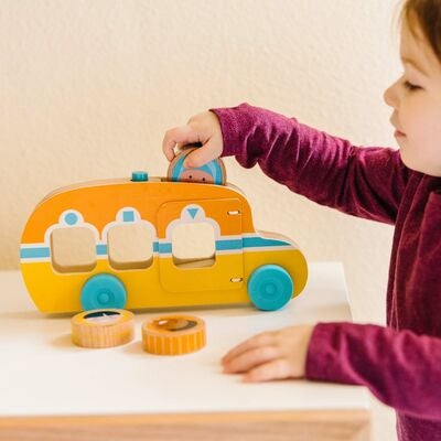 Melissa & Doug GO TOTs Roll & Ride Buss