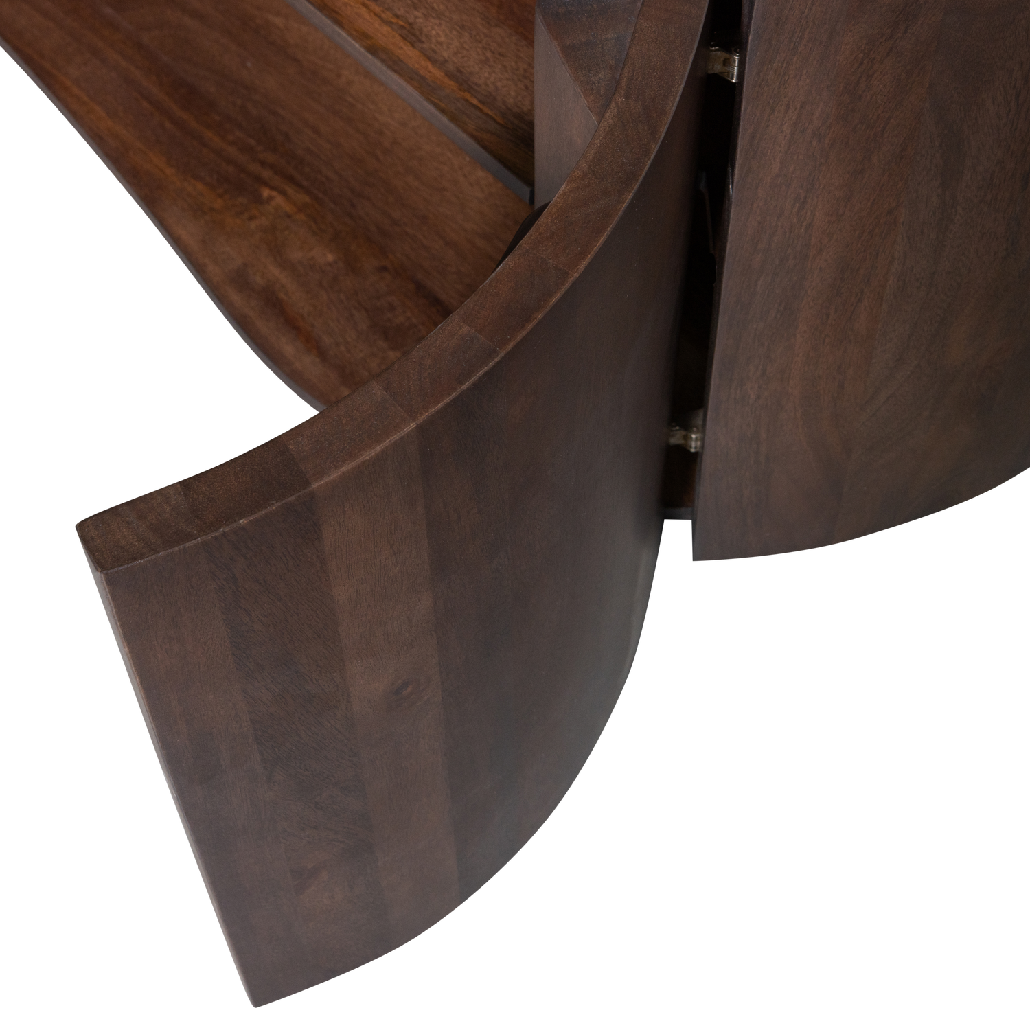 WOOOD Sense Dressoir 4-Deurs - Mango - Walnoot - 50x160x46