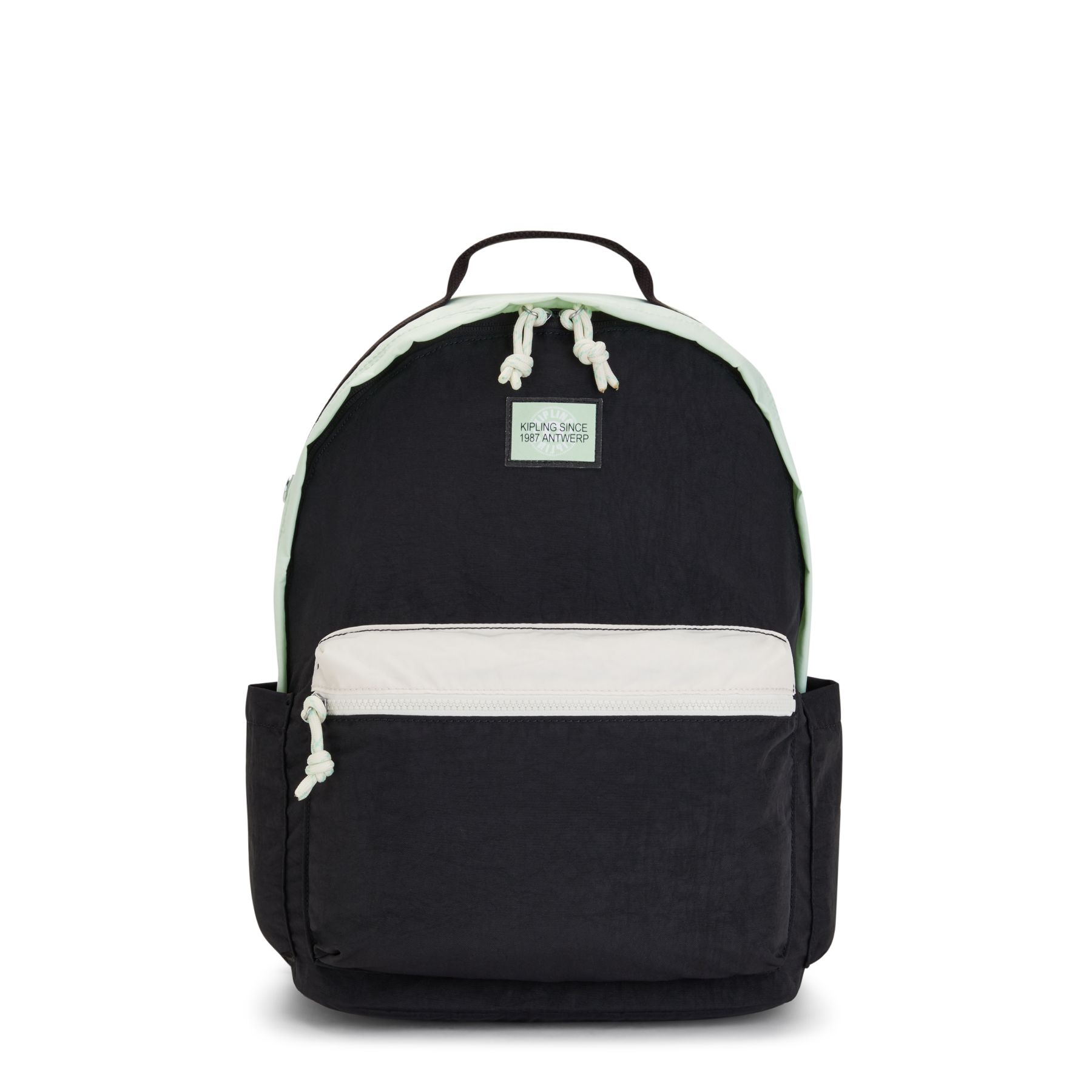 DAMIEN L Sac à dos polyvalent avec Housse pour Ordinateur - Airy Green Block