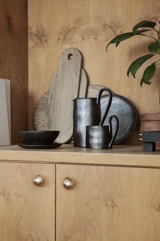 Ferm Living Mushroom haak Brass