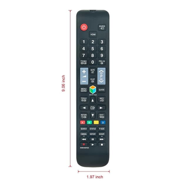 TV fjernbetjening Erstatning til AA59-00793A Samsung TV