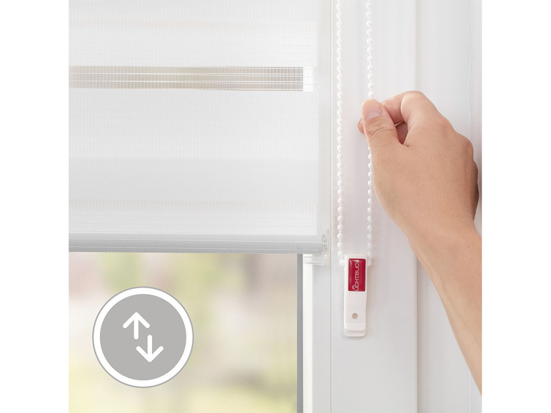Duo rolgordijn Klemmfix