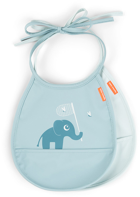 Done By Deer Elphee Tiny Pocket Smekke 2-Pack, Blue