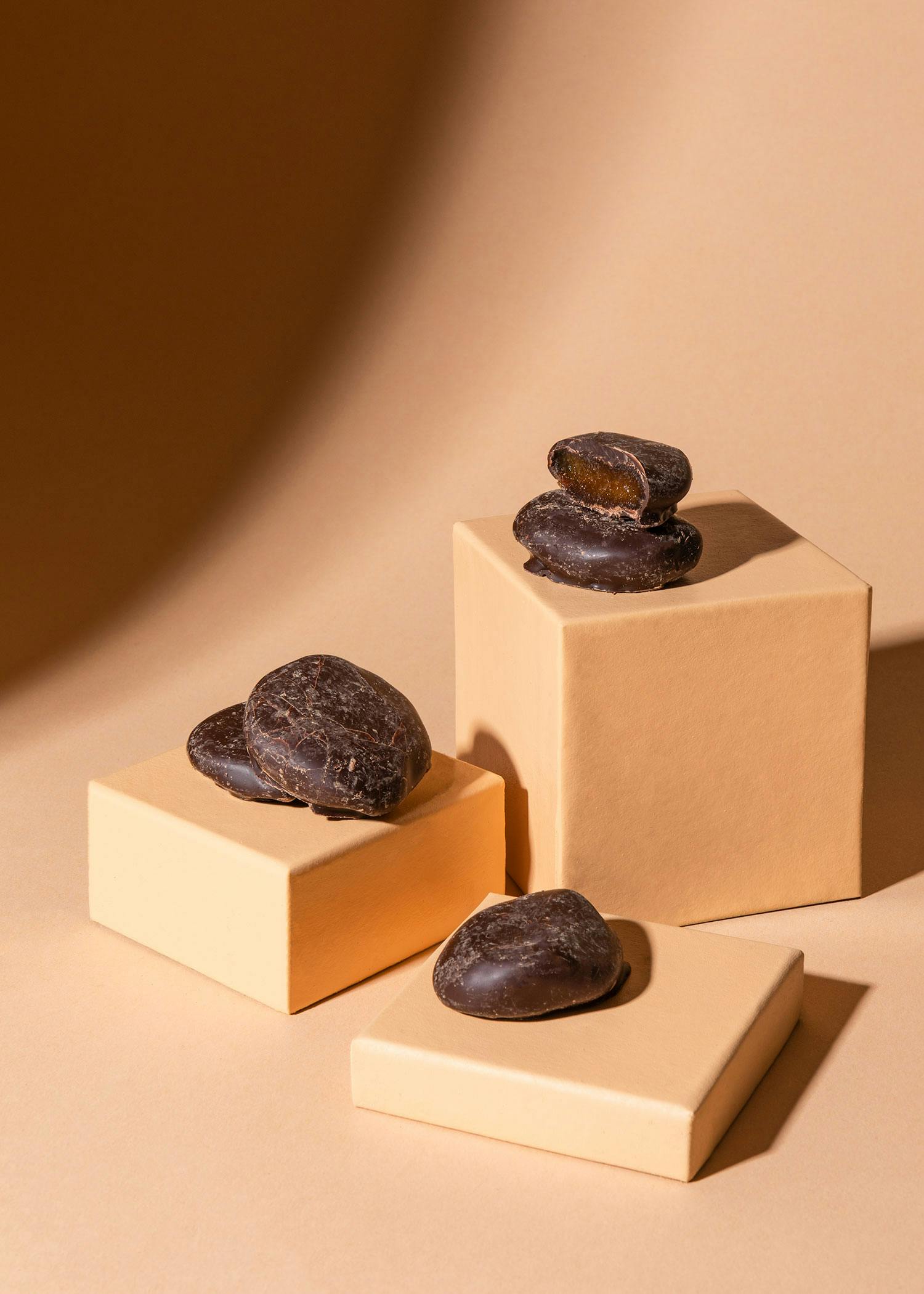 Aprikosen in Zartbitterschokolade 500 g