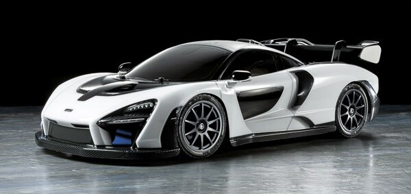 Tamiya - Rc Mclaren Senna Tt-02 Fjernstyret Bil Byggesæt - 1:10 - 58711